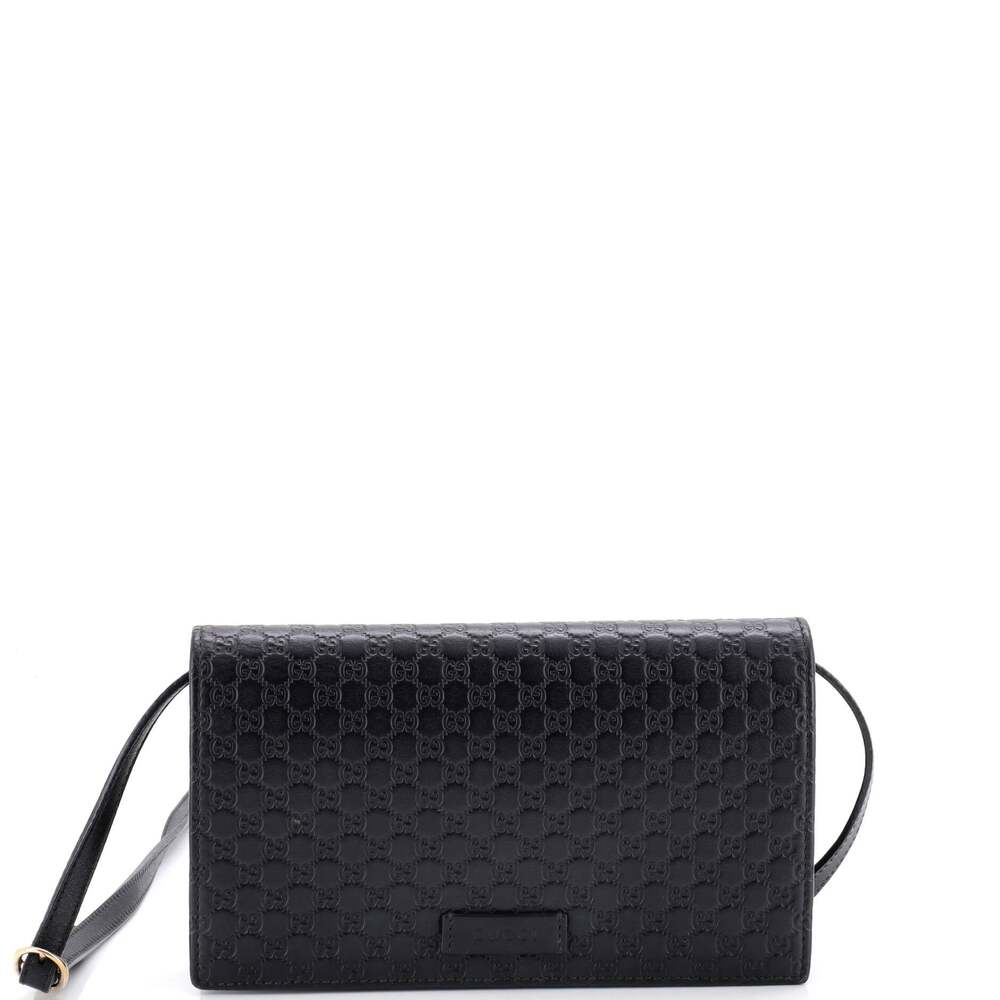 Wallet On Strap Microguccissima Leather #337111G88B